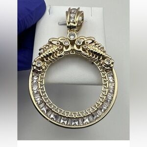 Iced Out Scorpion Pendant